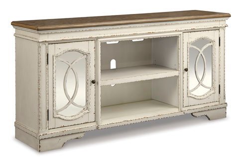 Realyn XL TV Stand w/Fireplace Option